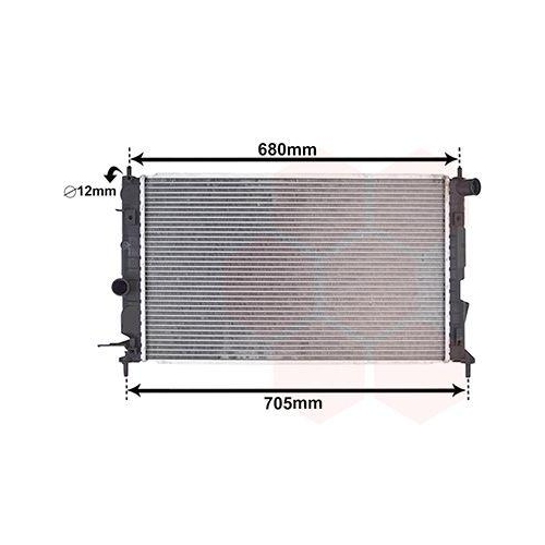 VAN WEZEL K&uuml;hler, Motork&uuml;hlung 37002323