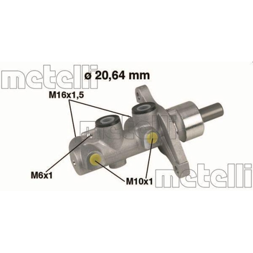 METELLI Hauptbremszylinder 05-0346