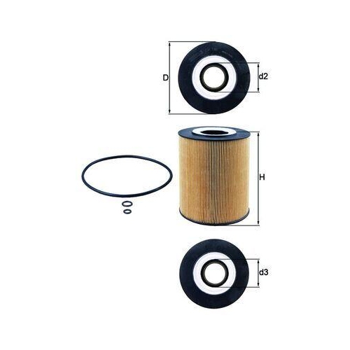 KNECHT &Ouml;lfilter OX 146D