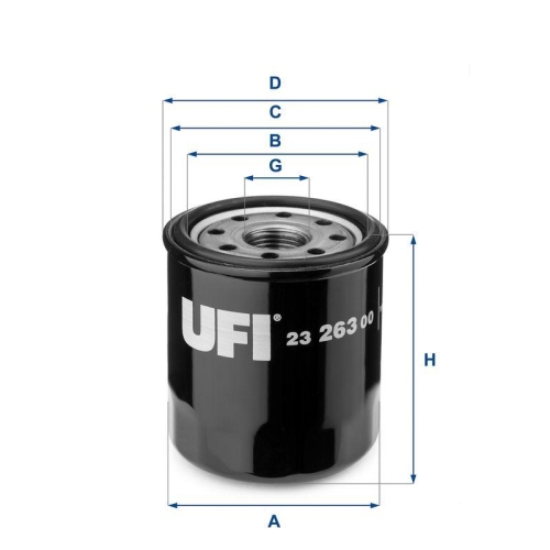 UFI &Ouml;lfilter 23.263.00