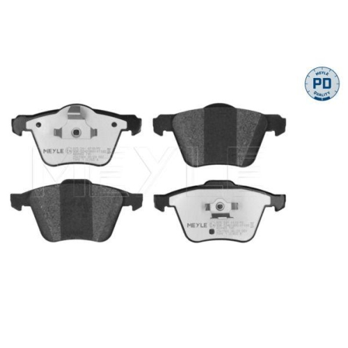 MEYLE Bremsbelagsatz, Scheibenbremse MEYLE-PD: Advanced performance and design. 025 241 4119/PD