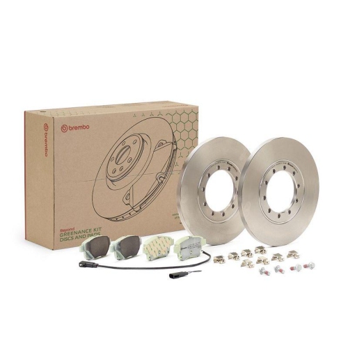 BREMBO Bremsensatz, Scheibenbremse BEYOND LINE - Greenance KT 10 016