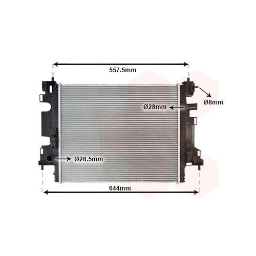 VAN WEZEL K&uuml;hler, Motork&uuml;hlung 43012703