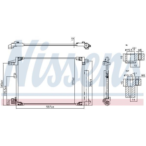 NISSENS Kondensator, Klimaanlage ** FIRST FIT ** 941001
