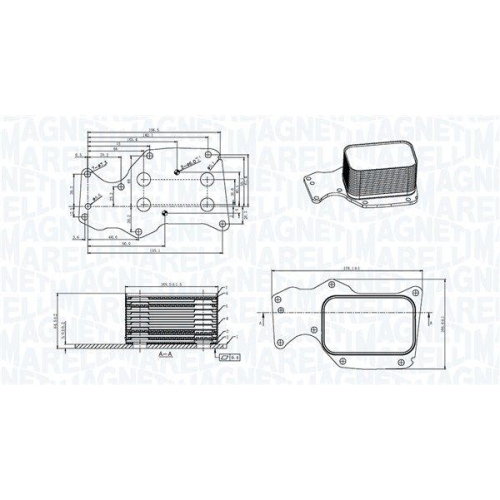 MAGNETI MARELLI &Ouml;lk&uuml;hler, Motor&ouml;l 350300004400
