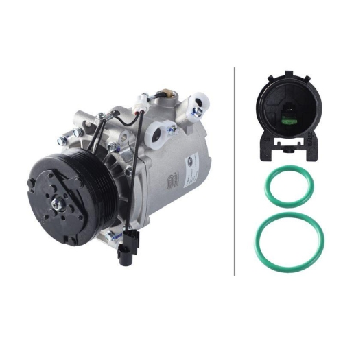 HELLA Kompressor, Klimaanlage >>> Easy2Fit <<< 8FK 366 200-451