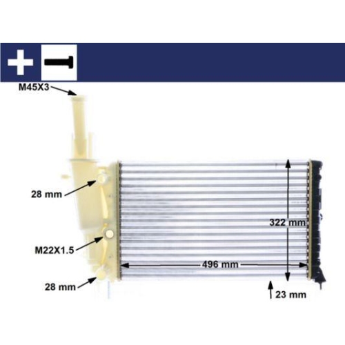 MAHLE K&uuml;hler, Motork&uuml;hlung BEHR CR 346 000S