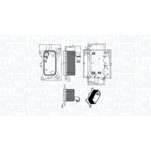 MAGNETI MARELLI &Ouml;lk&uuml;hler, Motor&ouml;l 350300006300