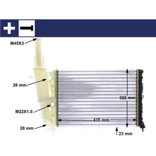 MAHLE K&uuml;hler, Motork&uuml;hlung BEHR CR 351 000S