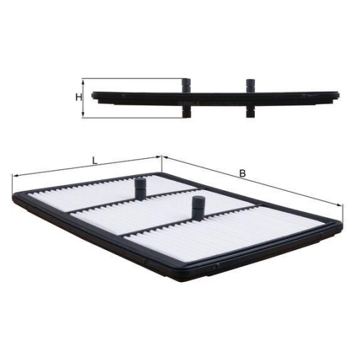 MAHLE Luftfilter LX 5824