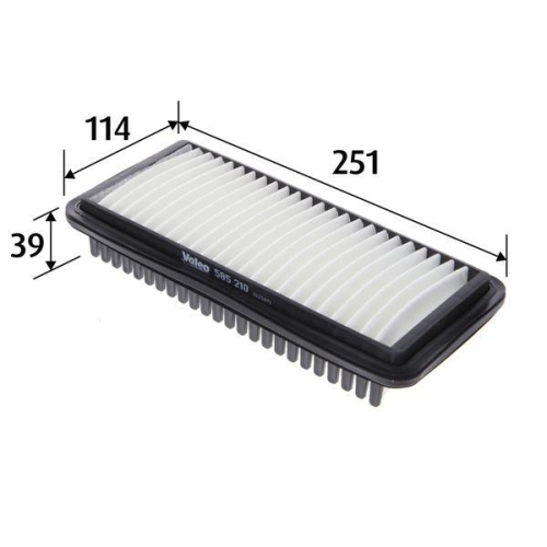 VALEO Luftfilter 585210