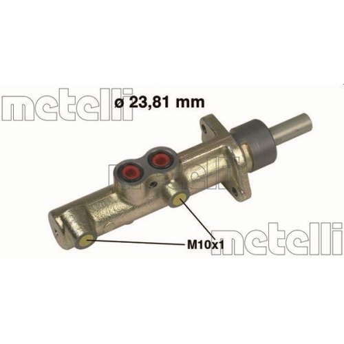 METELLI Hauptbremszylinder 05-0468