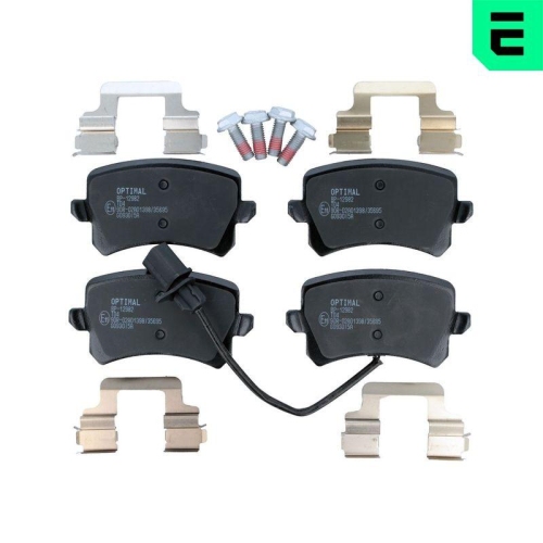 OPTIMAL Bremsbelagsatz, Scheibenbremse