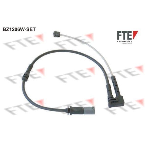 FTE Warnkontakt, Bremsbelagverschleiß