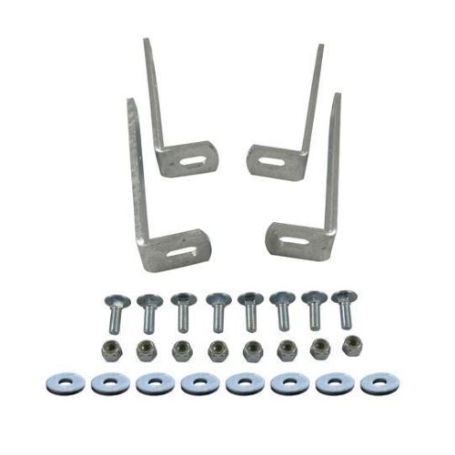 Haltebügelsatz, feuerverzinkt, vertikal universell Suer 128144127