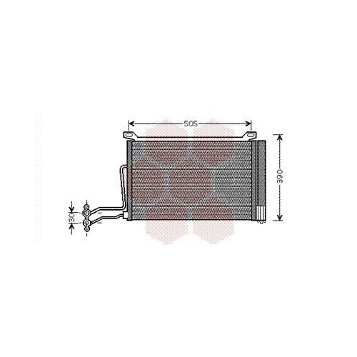 VAN WEZEL Kondensator, Klimaanlage 06005264
