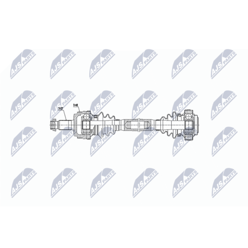 NTY Antriebswelle NPW-BM-035