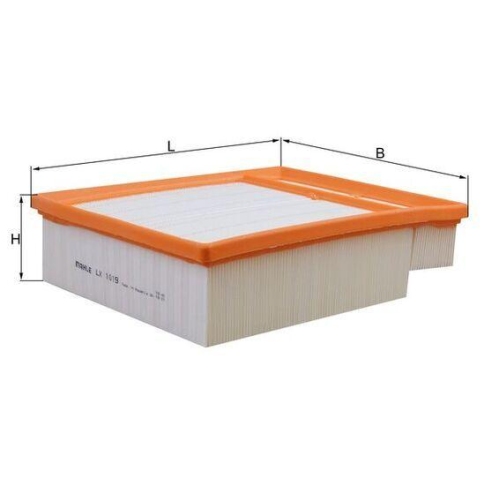 MAHLE Luftfilter LX 1019