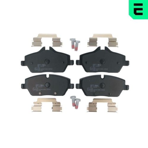 OPTIMAL Bremsbelagsatz, Scheibenbremse BP-12232