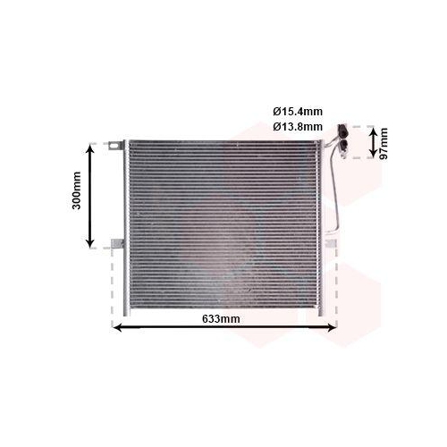 VAN WEZEL Kondensator, Klimaanlage 06005369