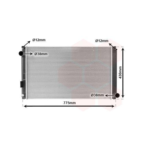 VAN WEZEL K&uuml;hler, Motork&uuml;hlung 53002748