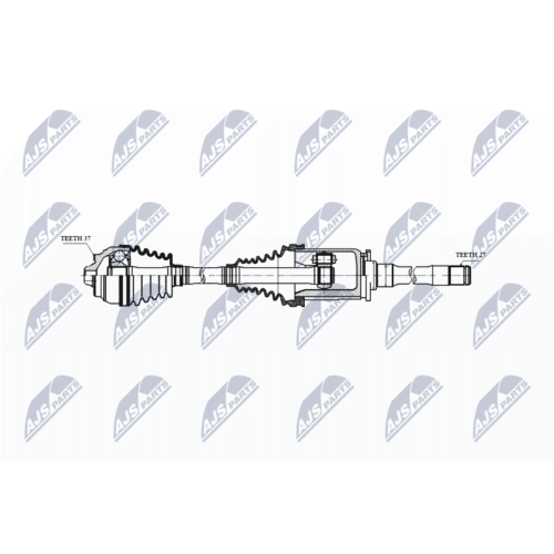 NTY Antriebswelle NPW-BM-030