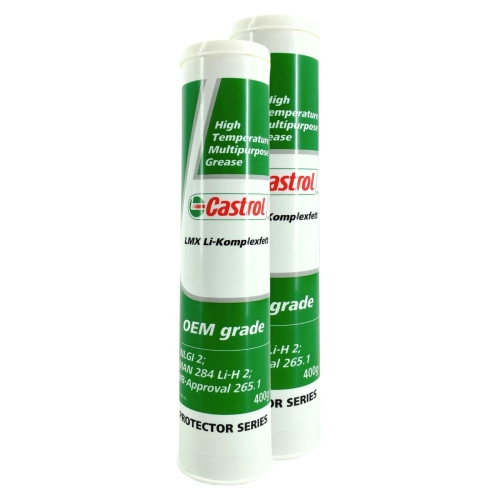 2x 400g Castrol LMX LI-Komplexfett Lebensdauerschmierung Radlagerfett Mehrzweck
