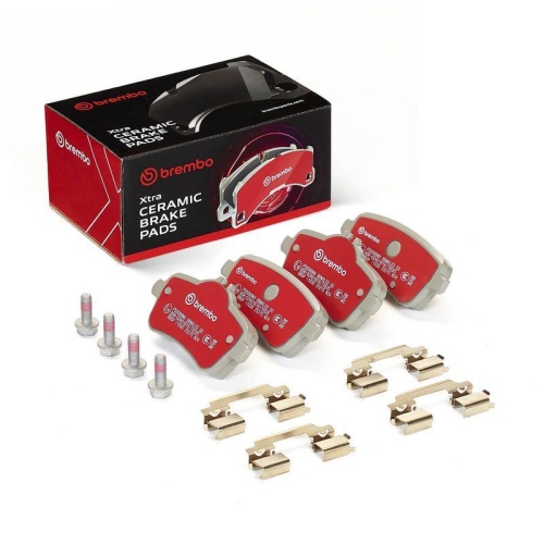 BREMBO Bremsbelagsatz, Scheibenbremse XTRA LINE - Ceramic P50099NX