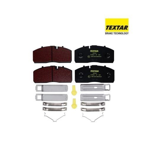 TEXTAR Bremsbelagsatz, Scheibenbremse 2934001