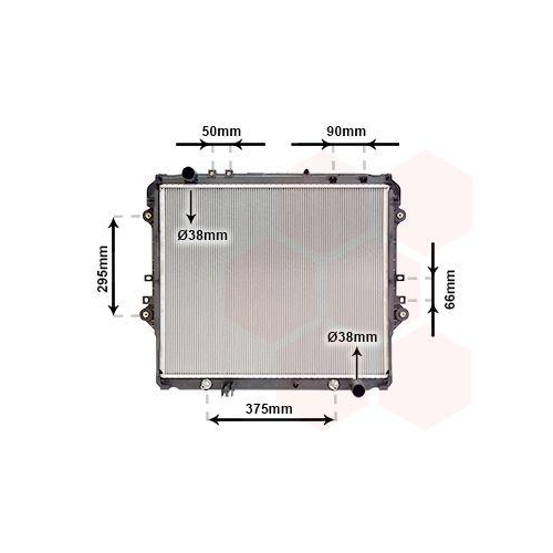 VAN WEZEL K&uuml;hler, Motork&uuml;hlung 54002757