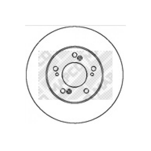 MAPCO Bremsscheibe 15625