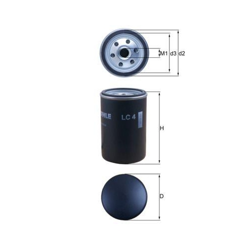 KNECHT Luftfilter, Turbolader LC 4