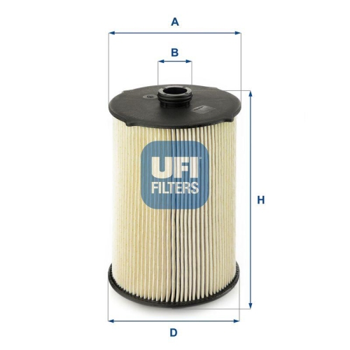UFI Kraftstofffilter 26.043.00