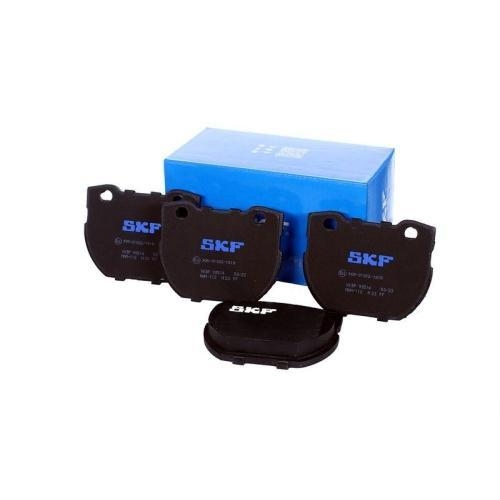 SKF Bremsensatz Bremsenset 2x Bremsscheiben+1x Bremsbelagsatz Hinten Hinterachse