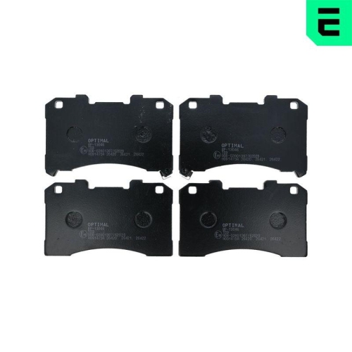OPTIMAL Bremsbelagsatz, Scheibenbremse BP-13046