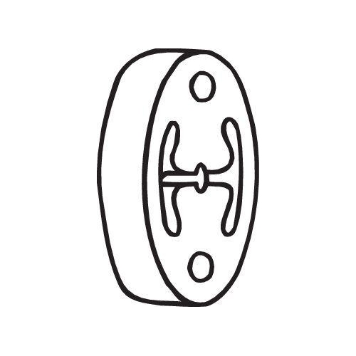 BOSAL Halter, Abgasanlage 255-218