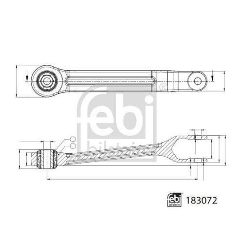 FEBI BILSTEIN Stange/Strebe, Stabilisator 183072