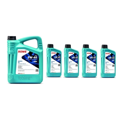 Motoröl ROWE Hightec Synt RS 5W-40 API CF ACEAA3/B4 API SN 20001-0050-99 9 Liter
