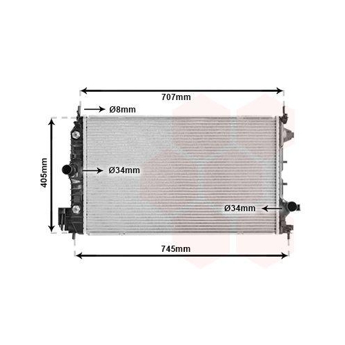 VAN WEZEL K&uuml;hler, Motork&uuml;hlung 37002388