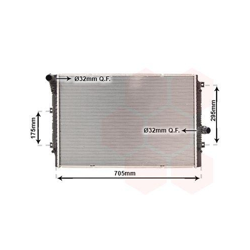 VAN WEZEL K&uuml;hler, Motork&uuml;hlung 58012724