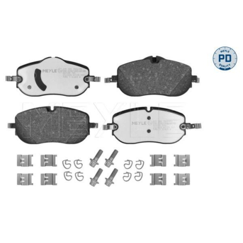 MEYLE Bremsbelagsatz, Scheibenbremse MEYLE-PD: Advanced performance and design. 025 265 7920/PD