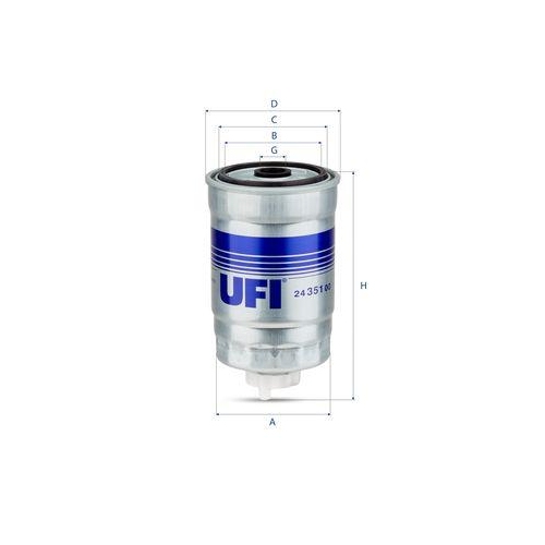 UFI Kraftstofffilter 24.351.00