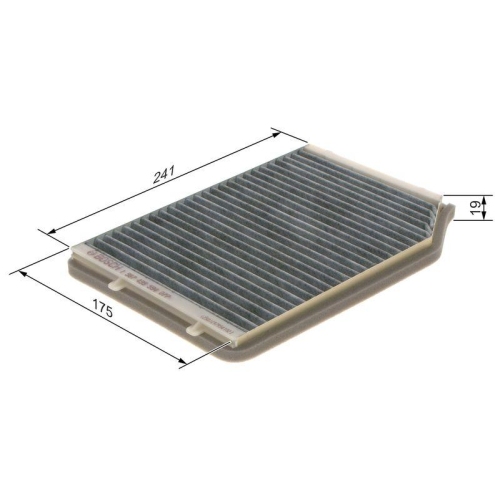 BOSCH Filter, Innenraumluft 1 987 435 594