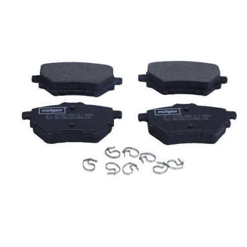 MAXGEAR Bremsbelagsatz, Scheibenbremse 19-3385