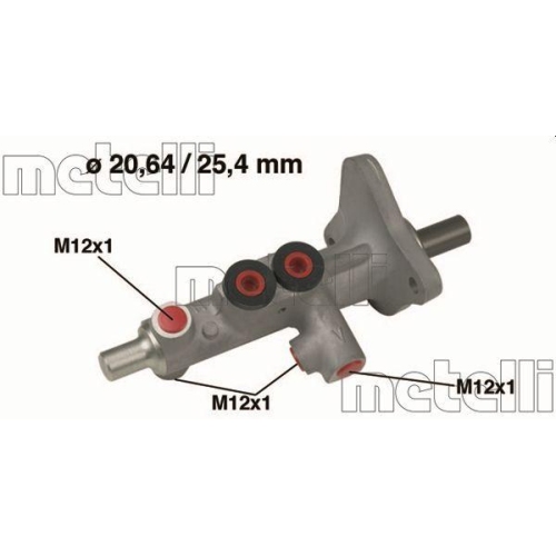 METELLI Hauptbremszylinder 05-0628