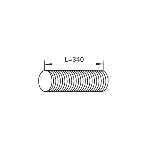DINEX Abgasrohr For US market 82140