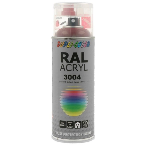 Lackspray Spr&uuml;hlack 400ml RAL 3004 purpurrot 495502 DUPLI COLOR