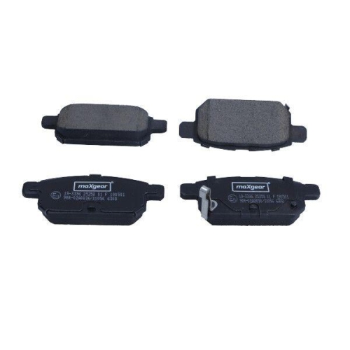 MAXGEAR Bremsbelagsatz, Scheibenbremse 19-3396