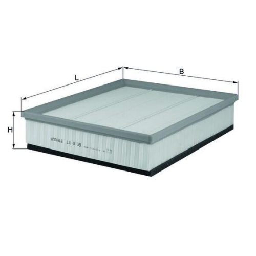 MAHLE Luftfilter LX 3139