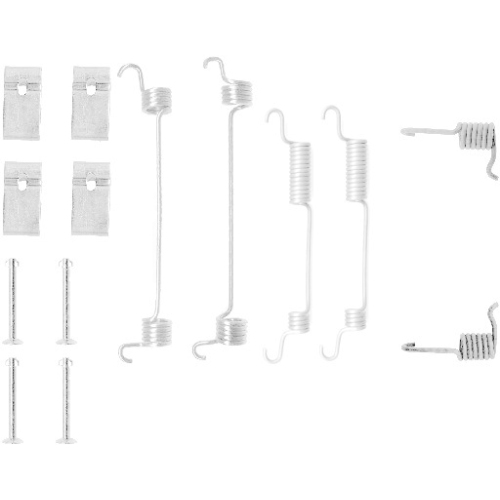 TEXTAR Zubehörsatz, Bremsbacken 97013500